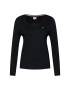 Tommy Jeans Блуза Tjw Jersey DW0DW09101 Черен Regular Fit - Pepit.bg