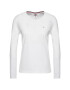 Tommy Jeans Блуза Tjw Soft DW0DW06900 Бял Regular Fit - Pepit.bg