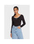 Tommy Jeans Боди Linear DW0DW14887 Черен Slim Fit - Pepit.bg