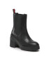 Tommy Jeans Боти Color Outsole Boot EN0EN02160 Черен - Pepit.bg