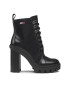 Tommy Jeans Боти Heeled Boot EN0EN01987 Черен - Pepit.bg