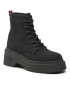 Tommy Jeans Туристически oбувки Lace Up Festiv Boots EN0EN02133 Черен - Pepit.bg