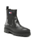 Tommy Jeans Боти тип челси Foxing Detail Chelsea Boot EM0EM01062 Черен - Pepit.bg