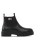 Tommy Jeans Боти тип челси Heritage Branding Chelsea Boot EM0EM01058 Черен - Pepit.bg