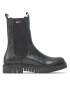 Tommy Jeans Боти тип челси Long Chelsea Boot EN0EN01990 Черен - Pepit.bg