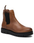 Tommy Jeans Боти тип челси Padded Tongue Chelsea Boot EN0EN00620 Кафяв - Pepit.bg