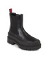 Tommy Jeans Боти тип челси Tjw Chelsea Foxing Boot EN0EN02289 Черен - Pepit.bg