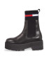 Tommy Jeans Боти тип челси Tjw Flatform Chelsea Sock EN0EN02301 Черен - Pepit.bg