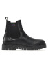 Tommy Jeans Боти тип челси Warmlined Chelsea Boot EN0EN01991 Черен - Pepit.bg