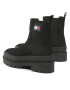 Tommy Jeans Боти тип челси Womens Chelsea Foxing Boot EN0EN01921 Черен - Pepit.bg