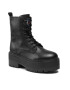 Tommy Jeans Боти Tjw Boot Zip Up EN0EN02305 Черен - Pepit.bg