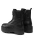 Tommy Jeans Боти Tjw Boot Zip Up EN0EN02305 Черен - Pepit.bg