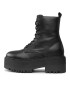 Tommy Jeans Боти Tjw Boot Zip Up EN0EN02305 Черен - Pepit.bg