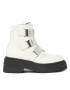 Tommy Jeans Боти Tjw Chunky Boot Hardware EN0EN02443 Екрю - Pepit.bg