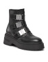 Tommy Jeans Боти Tjw Chunky Boot Hardware EN0EN02443 Черен - Pepit.bg