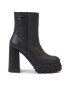 Tommy Jeans Боти Tjw High Heel Ankle EN0EN02256 Черен - Pepit.bg