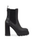 Tommy Jeans Боти Tjw High Heel Chelsea EN0EN02306 Черен - Pepit.bg