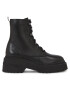 Tommy Jeans Боти Tjw Lace Up Boot Chunky EN0EN02404 Черен - Pepit.bg