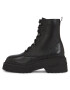 Tommy Jeans Боти Tjw Lace Up Boot Chunky EN0EN02404 Черен - Pepit.bg