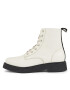 Tommy Jeans Боти Tjw Lace Up Flat Boot EN0EN02310 Екрю - Pepit.bg