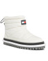 Tommy Jeans Боти Tjw Padded Flat Boot EN0EN02292 Бял - Pepit.bg