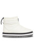 Tommy Jeans Боти Tjw Padded Flat Boot EN0EN02292 Бял - Pepit.bg