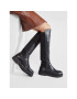 Tommy Jeans Ботуши Essrentiales Longboot EN0EN01549 Черен - Pepit.bg