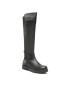 Tommy Jeans Ботуши Long Leather Boot EN0EN01993 Черен - Pepit.bg