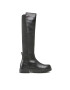 Tommy Jeans Ботуши Long Leather Boot EN0EN01993 Черен - Pepit.bg