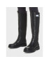 Tommy Jeans Ботуши Tjw High Shaft Boot EN0EN02316 Черен - Pepit.bg