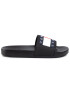 Tommy Jeans Чехли Flag Pool Slide EM0EM00284 Черен - Pepit.bg