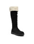 Tommy Jeans Чизми Warmlined Long Boot EN0EN01994 Черен - Pepit.bg