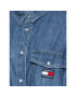 Tommy Jeans Curve Дънкова рокля Denim DW0DW14594 Син Regular Fit - Pepit.bg