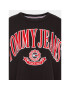 Tommy Jeans Curve Суитшърт Varsity DW0DW15701 Черен Oversize - Pepit.bg