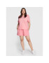 Tommy Jeans Curve Тишърт Essential DW0DW12996 Розов Regular Fit - Pepit.bg