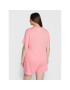 Tommy Jeans Curve Тишърт Essential DW0DW12996 Розов Regular Fit - Pepit.bg