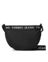 Tommy Jeans Дамска чанта Tjw Essential Moon Bag AW0AW15146 Черен - Pepit.bg