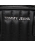 Tommy Jeans Дамска чанта Tjw Femme Pu Satchel Quilt AW0AW11786 Черен - Pepit.bg