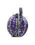 Tommy Jeans Дамска чанта Tjw Heritage Ball Flag Print AW0AW15175 Тъмносин - Pepit.bg