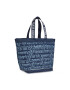 Tommy Jeans Дамска чанта Tjw Heritage Tote Denim AW0AW14973 Син - Pepit.bg