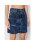 Tommy Jeans Дънкова пола Skirt DW0DW11454 Тъмносин Regular Fit - Pepit.bg