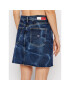 Tommy Jeans Дънкова пола Skirt DW0DW11454 Тъмносин Regular Fit - Pepit.bg