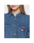 Tommy Jeans Дънкова рокля Denim DW0DW14549 Тъмносин Regular Fit - Pepit.bg