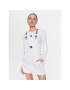 Tommy Jeans Дънкова рокля Dungaree DW0DW15632 Бял Regular Fit - Pepit.bg