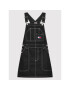 Tommy Jeans Дънкова рокля Stitch Dungaree DW0DW11858 Черен Regular Fit - Pepit.bg