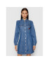 Tommy Jeans Дънкова рокля Chambray DW0DW09361 Син Regular Fit - Pepit.bg