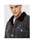 Tommy Jeans Дънково яке Sherpa DM0DM11569 Черен Oversize - Pepit.bg