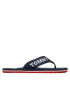 Tommy Jeans Джапанки Flip Flop Logo Tape EM0EM01147 Тъмносин - Pepit.bg