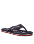 Tommy Jeans Джапанки Printed Beach Sandal EM0EM00728 Тъмносин - Pepit.bg