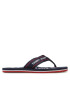 Tommy Jeans Джапанки Printed Beach Sandal EM0EM00728 Тъмносин - Pepit.bg